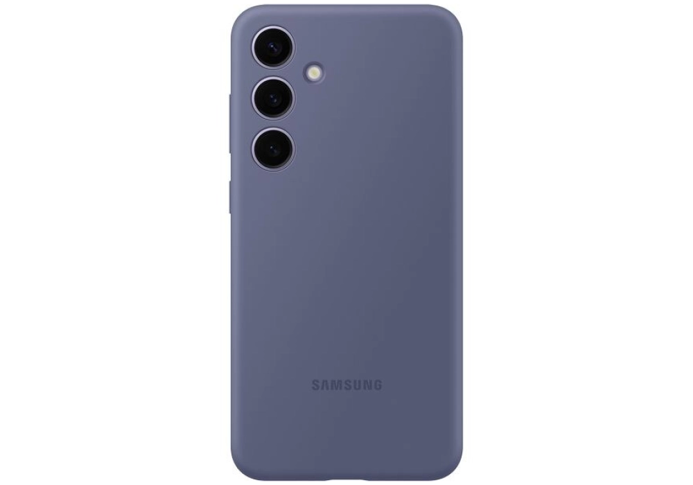 Samsung Coque arrière Silicone Galaxy S24+ Violet