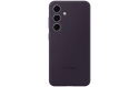 Samsung Coque arrière Silicone Galaxy S24 Violet foncé