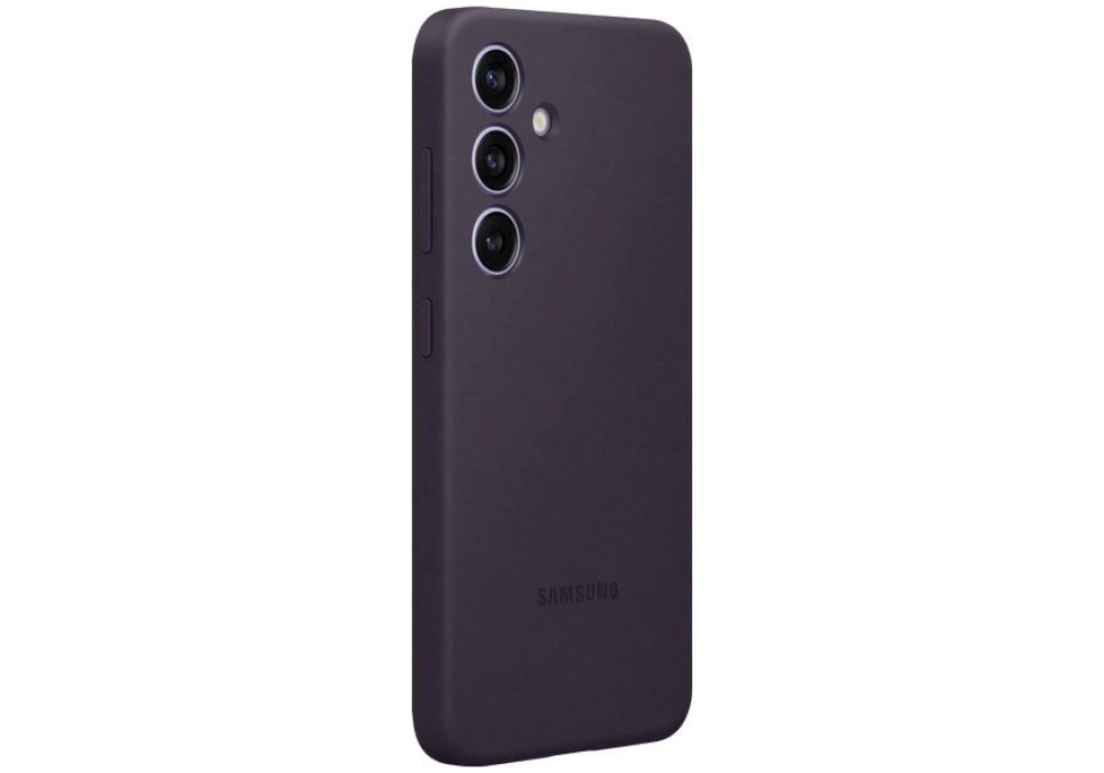 Samsung Coque arrière Silicone Galaxy S24 Violet foncé