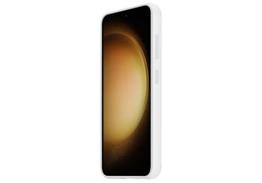 Samsung Coque arrière Silicone Grip Galaxy S23 Blanc
