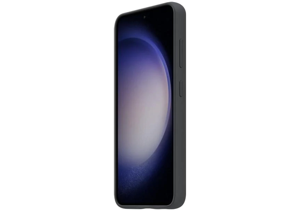 Samsung Coque arrière Silicone Grip Galaxy S23 Noir