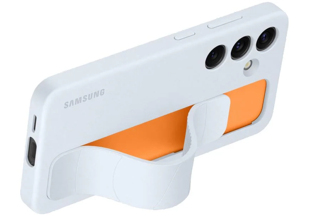 Samsung Coque arrière Standing Grip Galaxy Galaxy S24 Blue