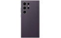 Samsung Coque arrière Vegan Leather Galaxy S24 Ultra Violet