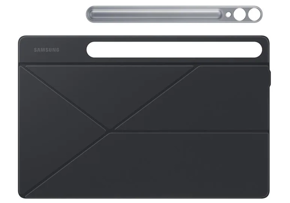 Samsung Galaxy Tab S9+ Smart Book Cover Noir