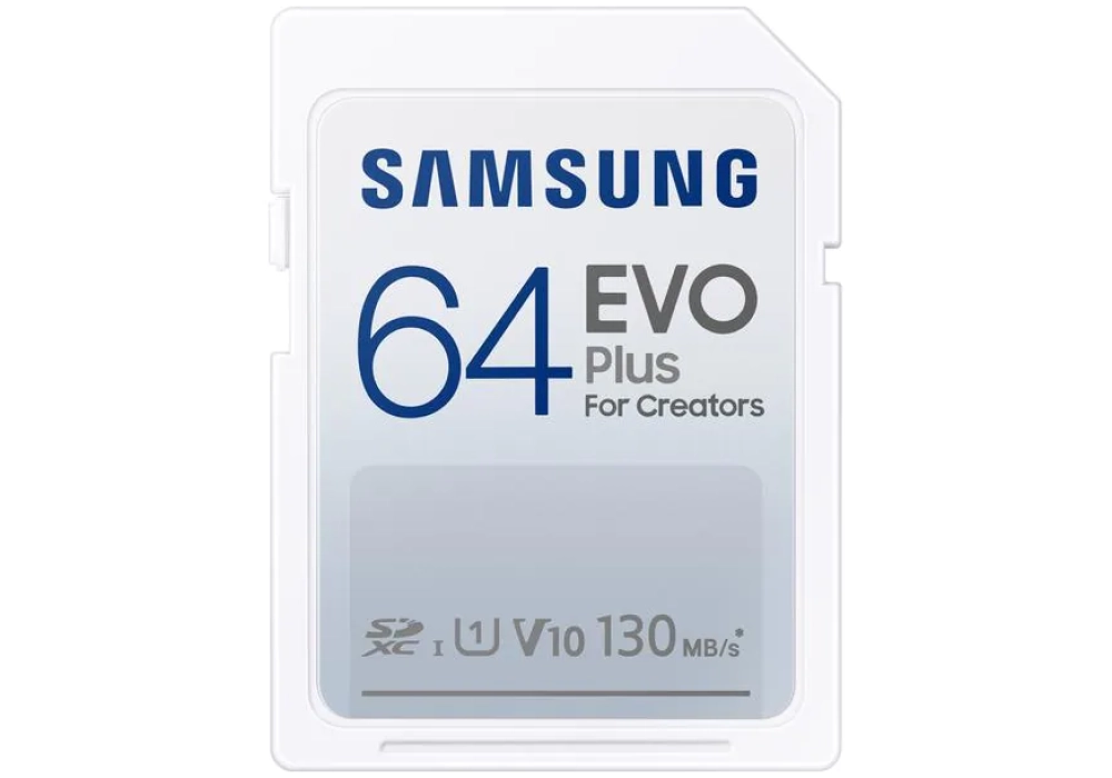 Samsung SDXC Evo Plus (2021) -  64 GB