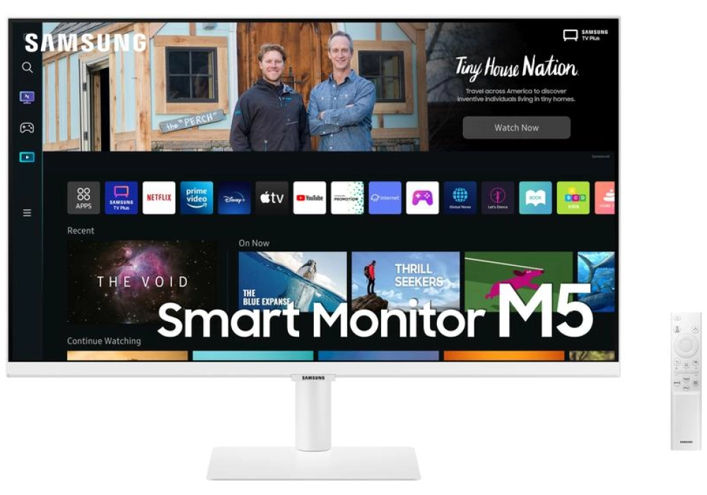 Samsung Smart Monitor M5 LS27BM501EUXEN (Blanc)