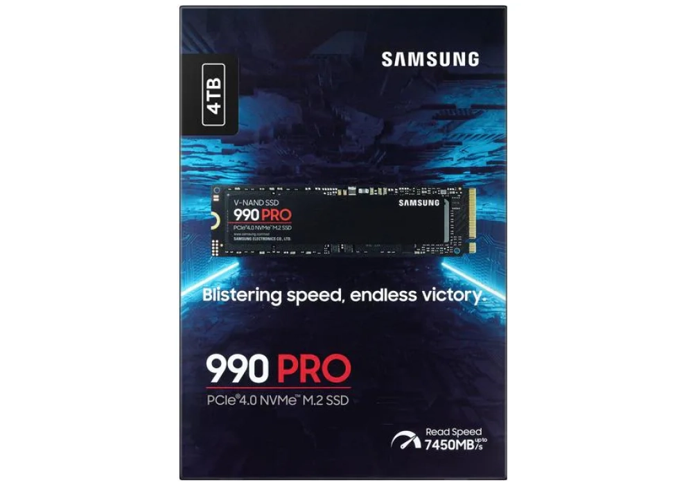 Samsung SSD 990 PRO M.2 2280 NVMe 4000 GB