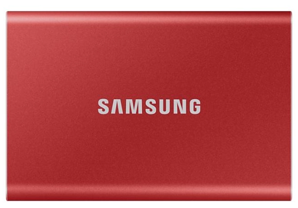 Samsung T7 Portable SSD - 1.0 TB (Metallic Red)
