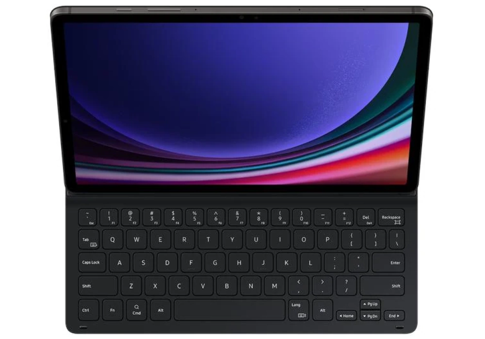 Samsung Tab S9 Book Cover Keyboard Slim (CH) Noir