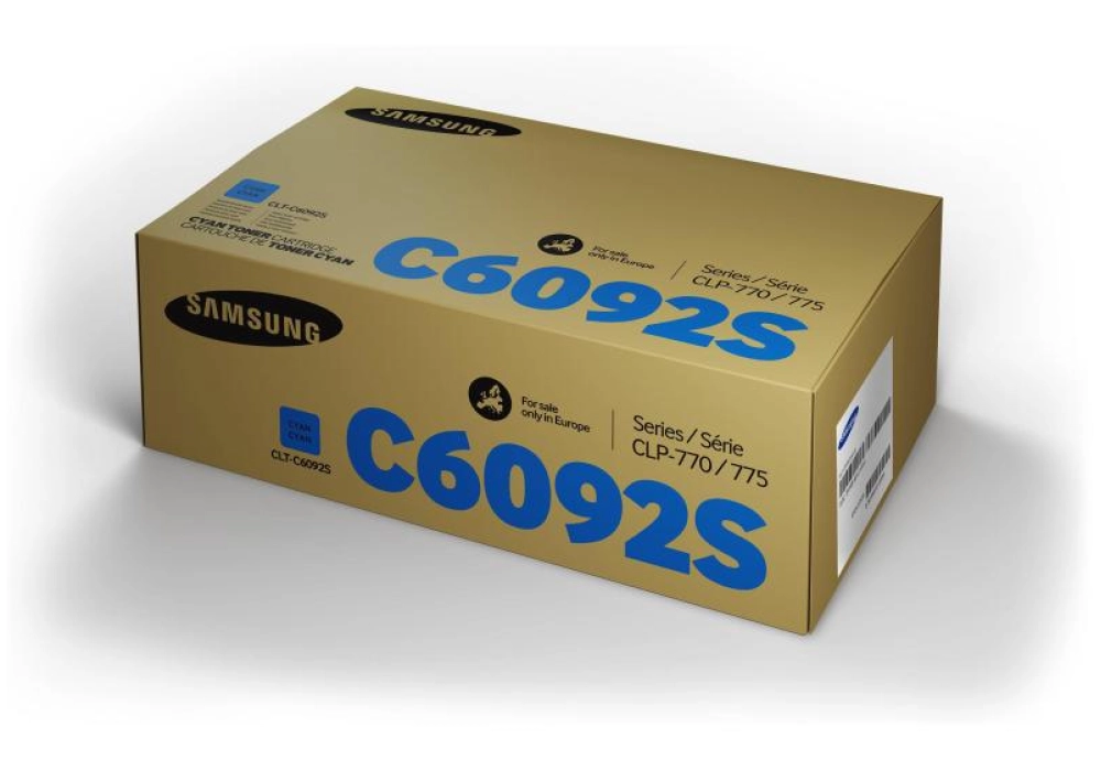 Samsung Toner Cartridge - CLT-C6092S - Cyan
