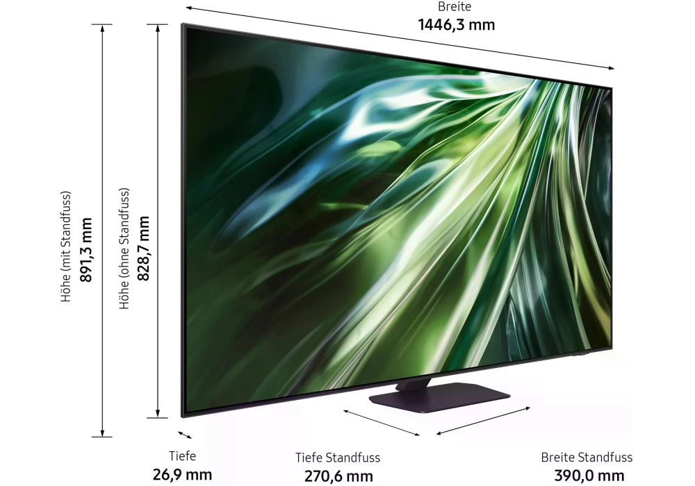 Samsung TV QE65QN90D ATXXN 65", 3840 x 2160 (Ultra HD 4K), QLED