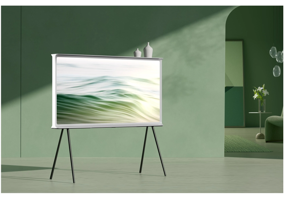 Samsung TV The Serif 4.0 White 50", 3840 x 2160 (Ultra HD 4K), QLED