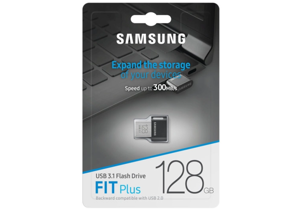 Samsung USB 3.1 FIT Plus Flash Drive - 128 GB