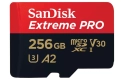 SanDisk Extreme Pro microSDXC UHS-I A2 Class V30 (2022) -  256GB