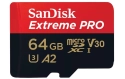SanDisk Extreme Pro microSDXC UHS-I A2 Class V30 (2022) - 64GB