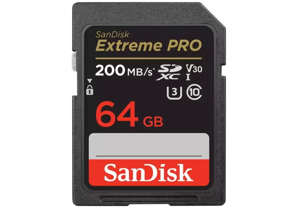 SanDisk Extreme Pro SD UHS-I Card (2022) - 64 GB