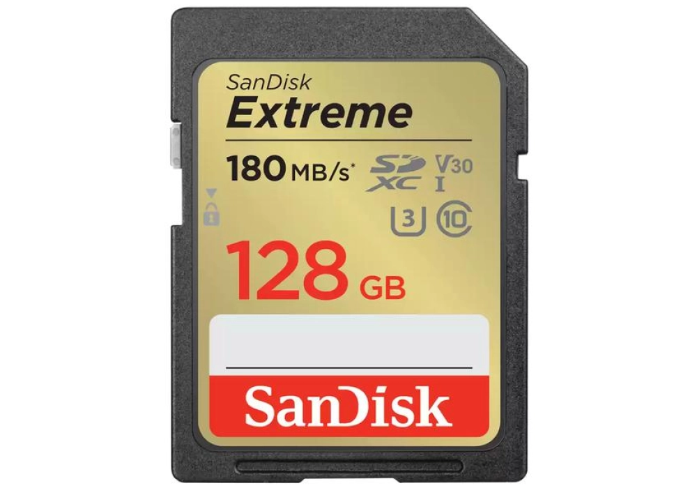 SanDisk Extreme SD UHS-I Card (2022) - 128 GB