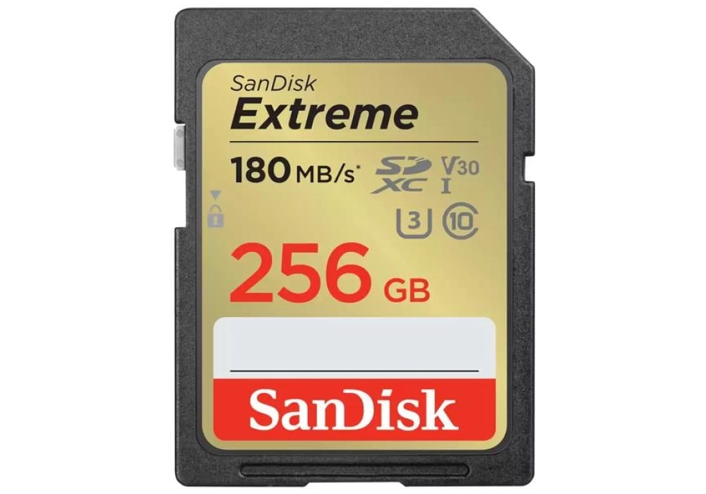 SanDisk Extreme SD UHS-I Card (2022) - 256 GB