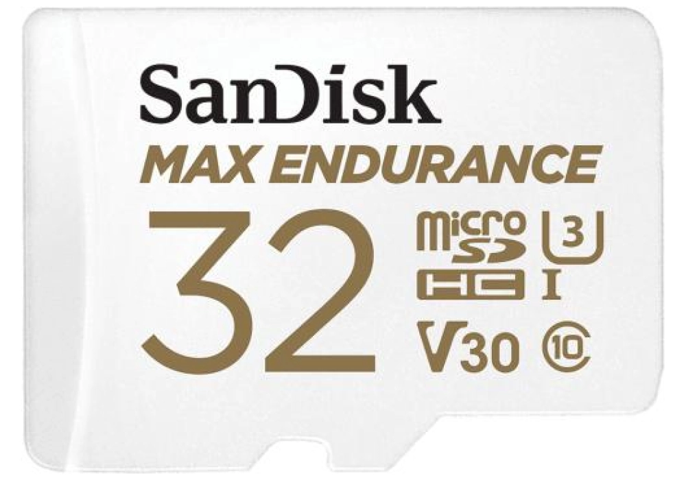 SanDisk MAX ENDURANCE microSD Card - 32GB