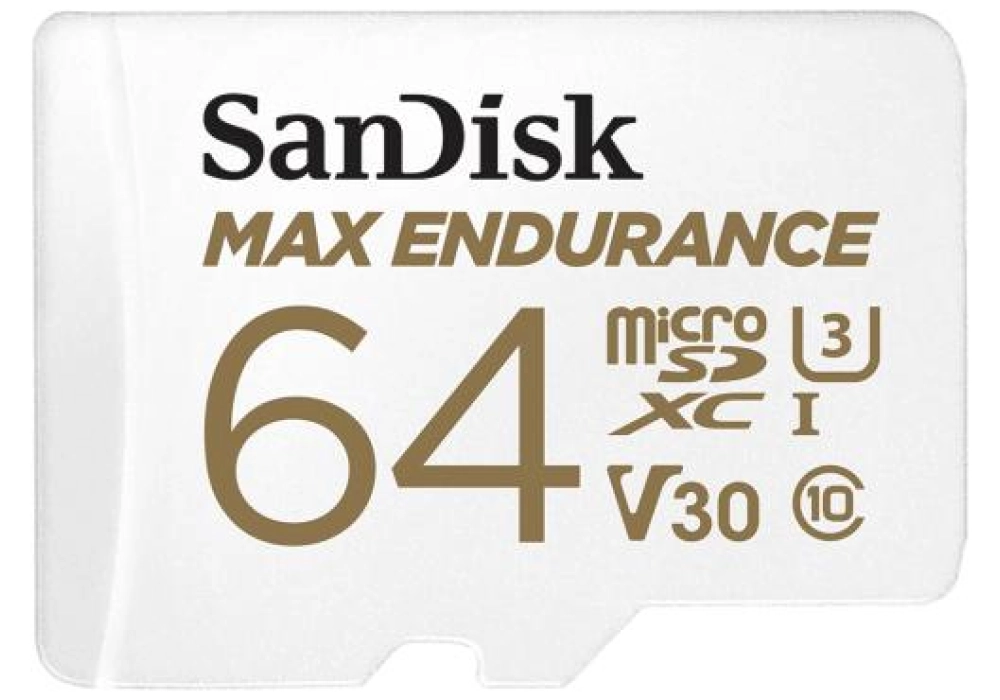 SanDisk MAX ENDURANCE microSD Card - 64GB