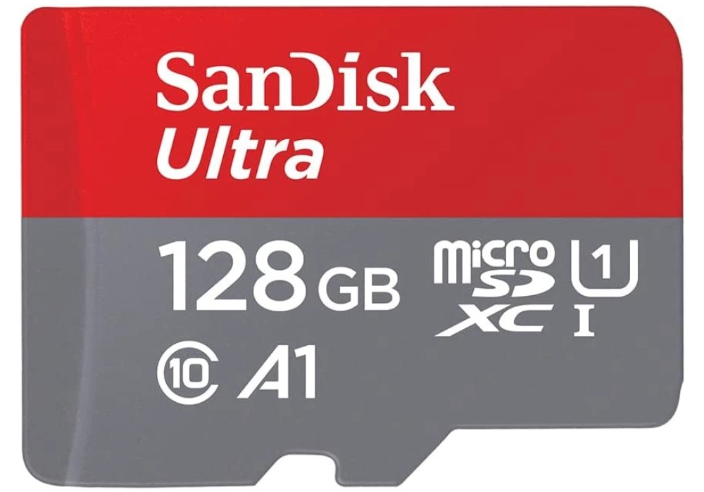 SanDisk Ultra microSDXC 140MB/​s UHS-I A1 - 128 GB