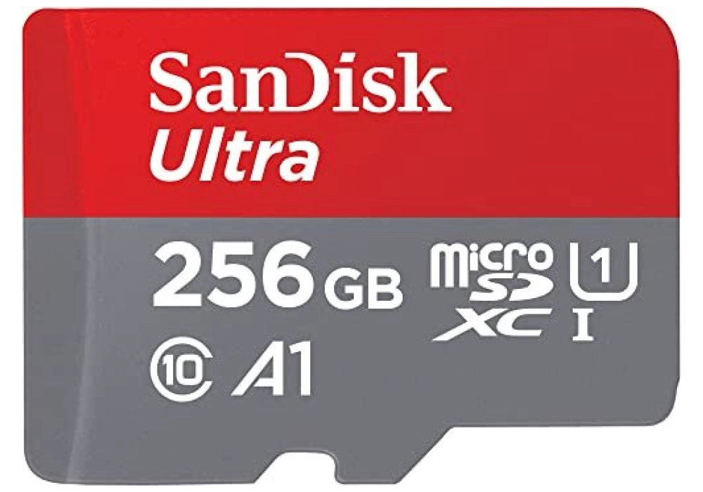 SanDisk Ultra microSDXC 150MB/​s UHS-I A1 - 256 GB