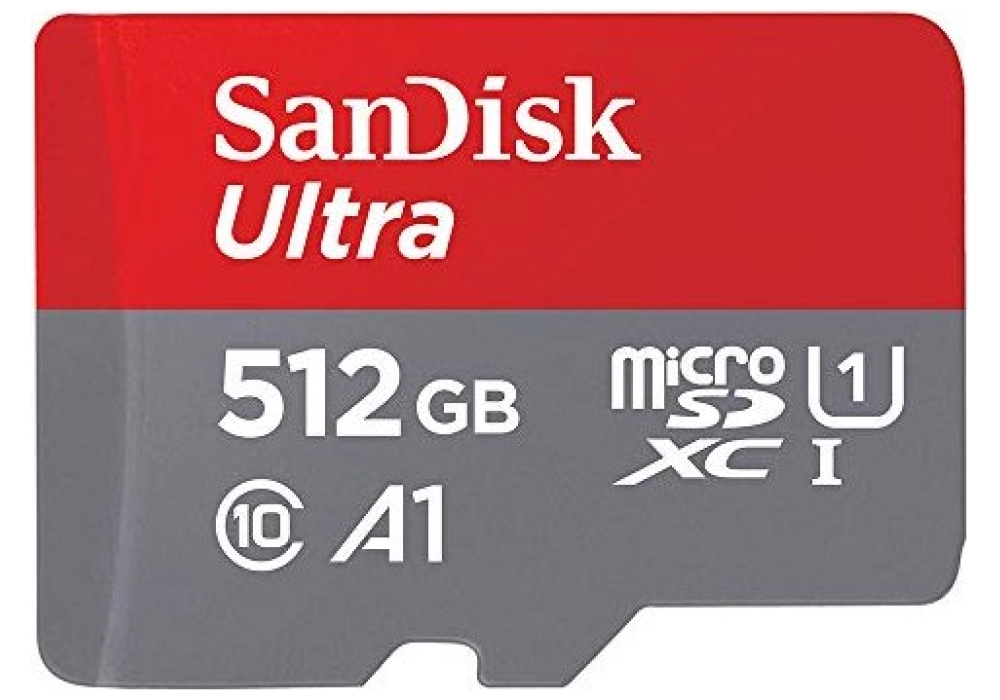 SanDisk Ultra microSDXC 150MB/​s UHS-I A1 - 512 GB