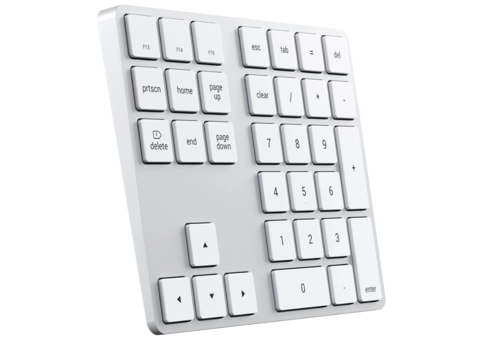 Satechi Bluetooth Wireless Extended Keypad (Silver)