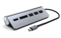 Satechi Type-C Aluminum USB 3.0 Hub & Card Reader (Space Grey)