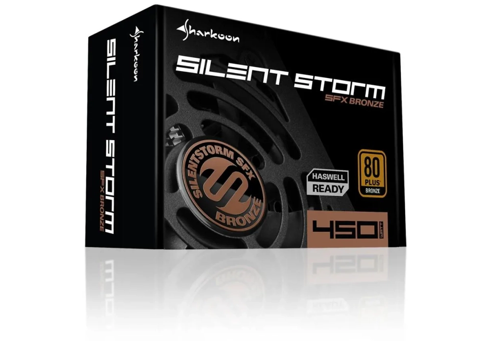 Sharkoon SilentStorm SFX Bronze 450 W