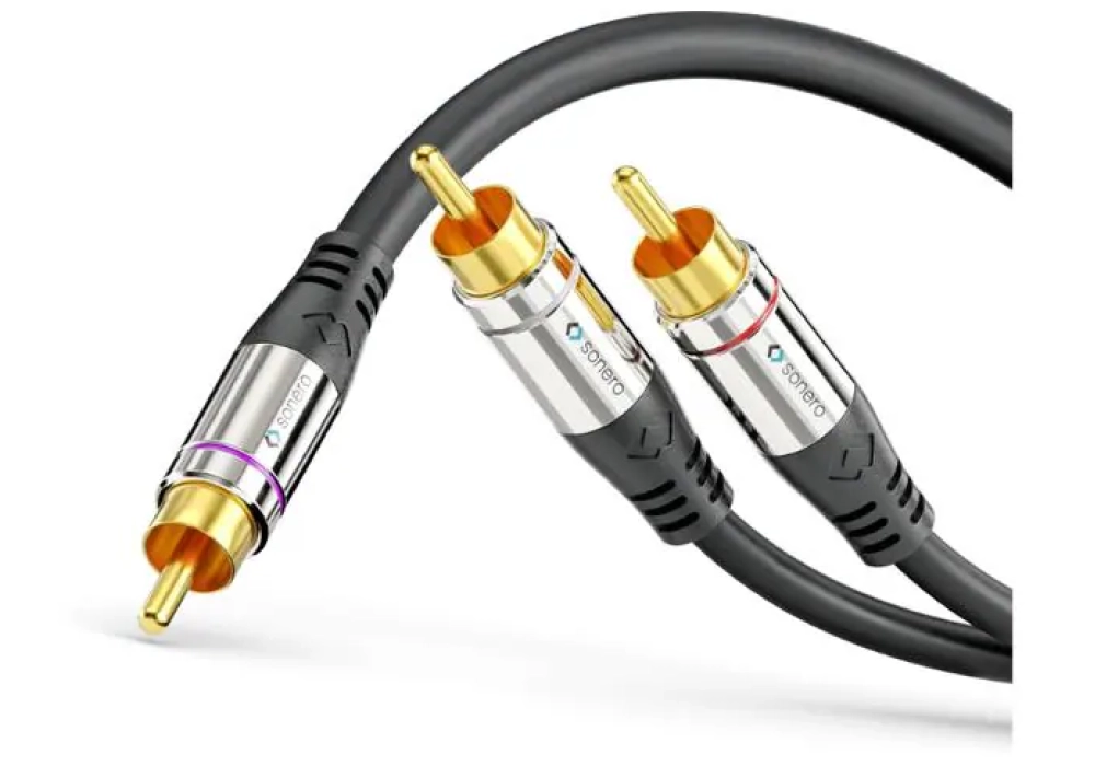sonero Câble audio Cinch - Cinch 7.5 m