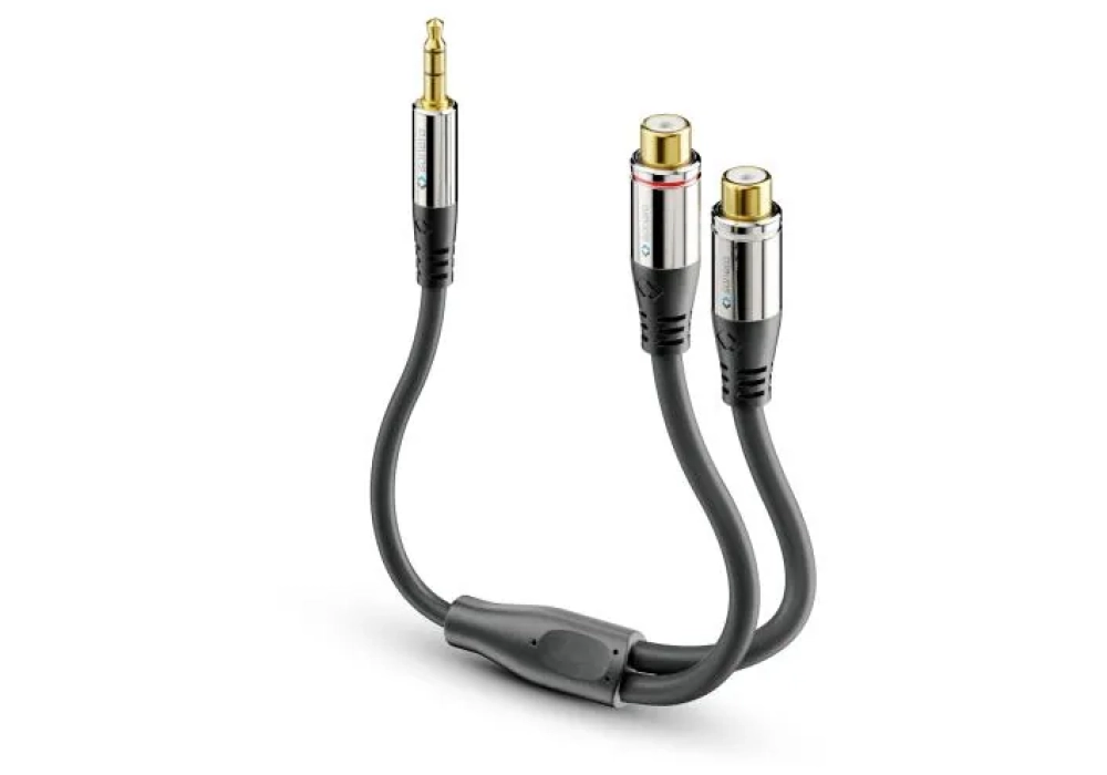 sonero Câble audio jack 3.5 mm - Cinch 0.25 m