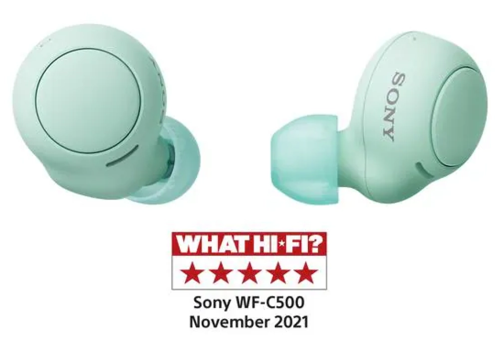 Sony Écouteurs True Wireless In-Ear WF-C500 Vert
