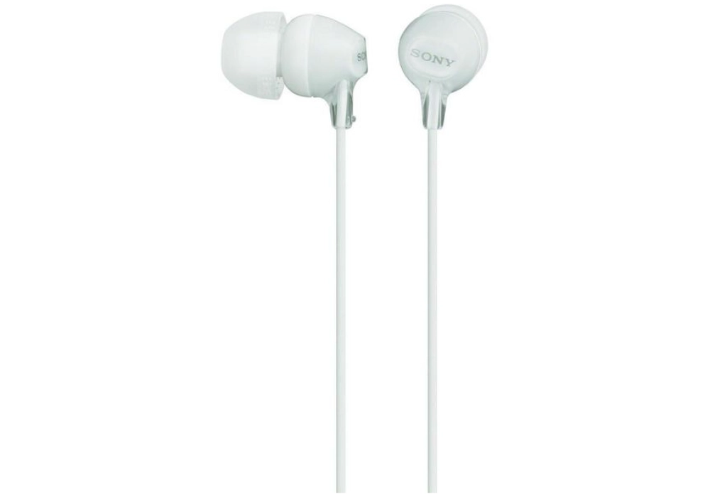 Sony In-Ear MDREX15LPB (White)