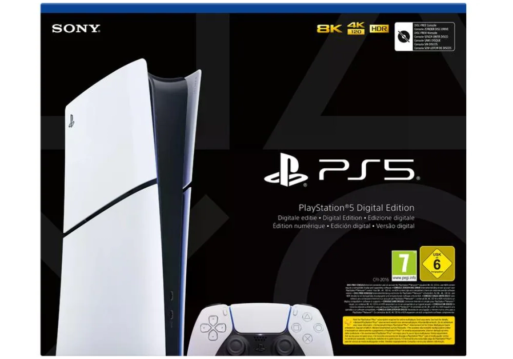 Sony PlayStation 5 Slim – Digital Edition