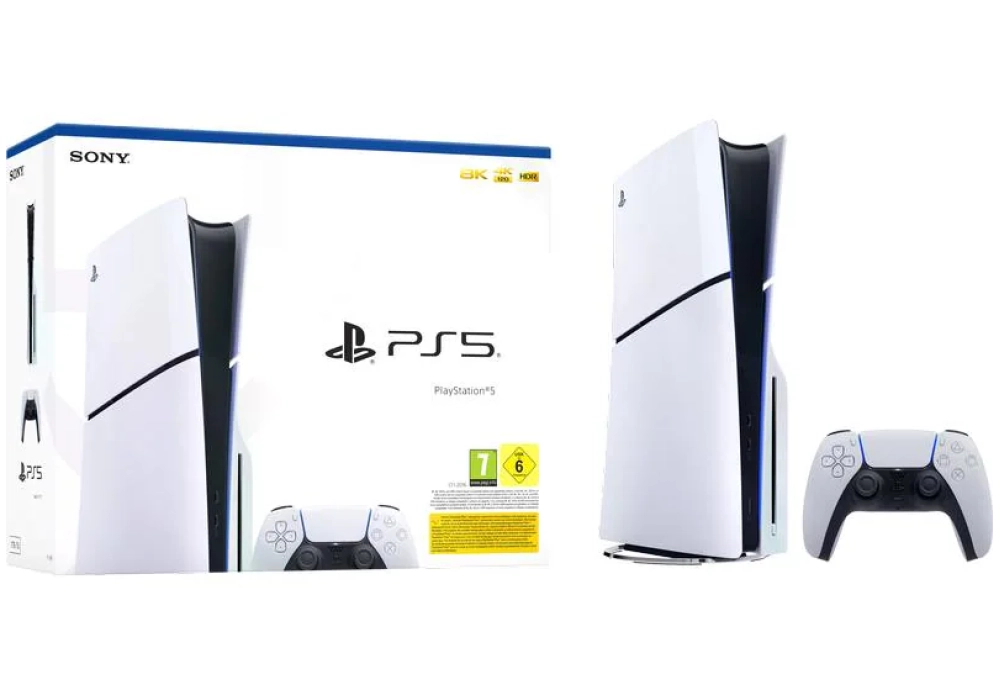 Sony PlayStation 5 Slim – Disc Edition