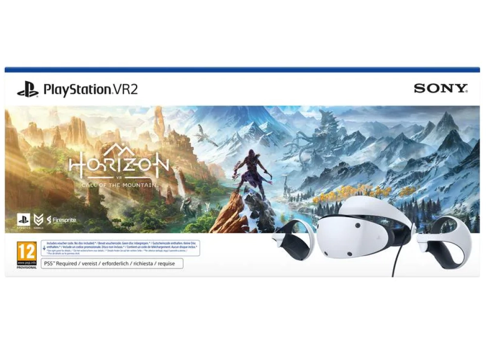 Sony PlayStation VR2 Incl. Horizon Call of the Mountain