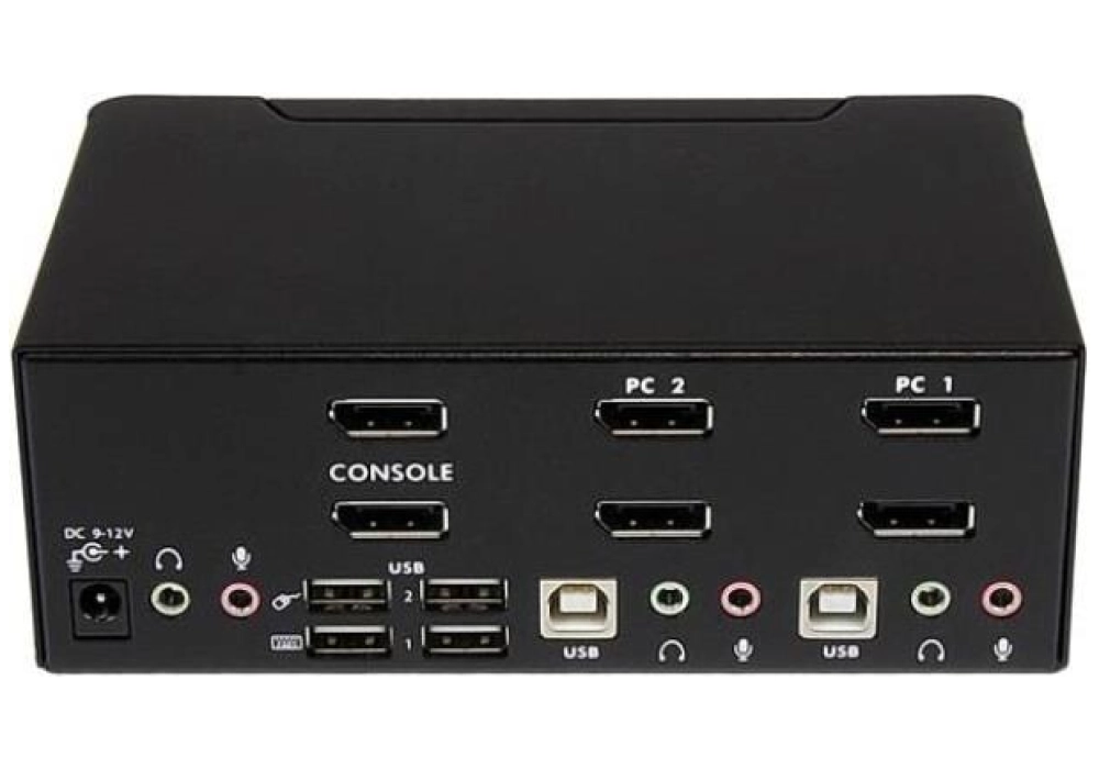 StarTech 2-Port DisplayPort Dual-Monitor KVM Switch - 4K 60Hz
