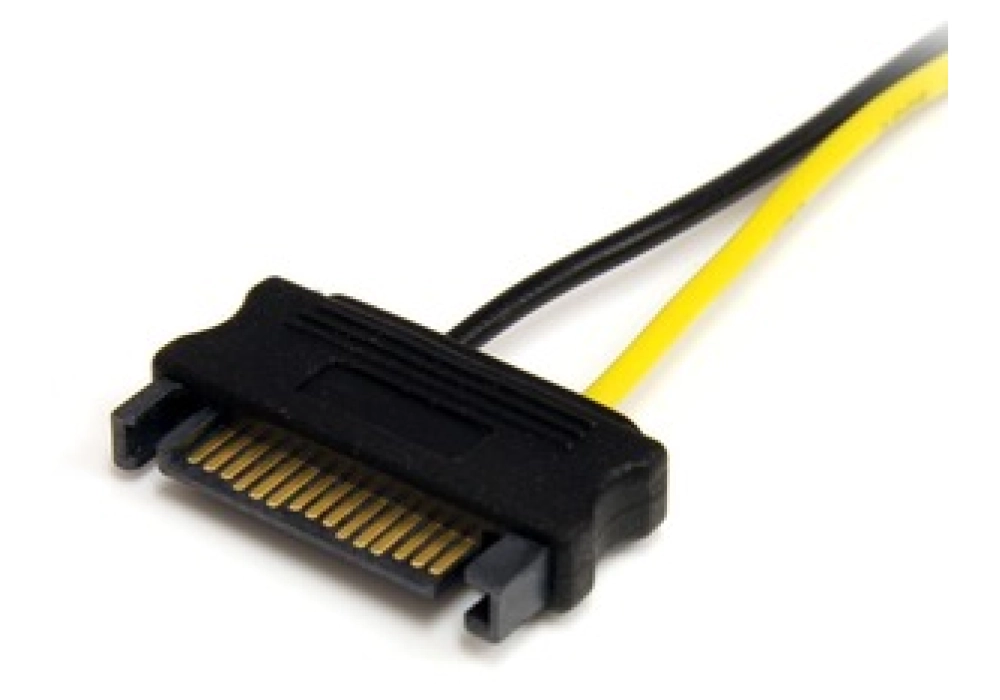 StarTech Câble 2x SATA vers PCIe 8 broches - 15 cm