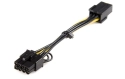 StarTech - PCI-Express 6-pin to 8-pin (15 cm) - F/M
