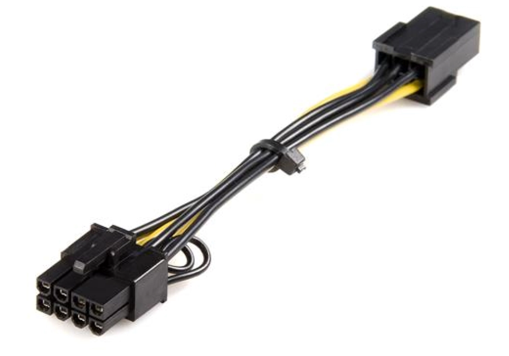 StarTech - PCI-Express 6-pin to 8-pin (15 cm) - F/M