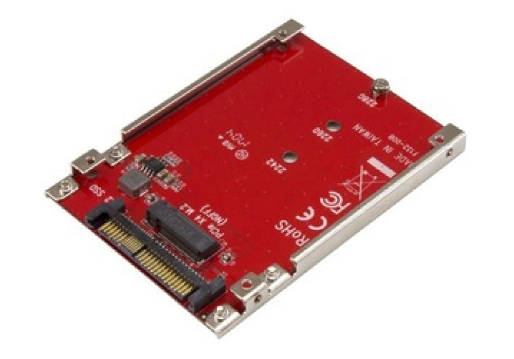 StarTech U.2 (SFF-8639) Host Adapter for M.2 NVMe SSD