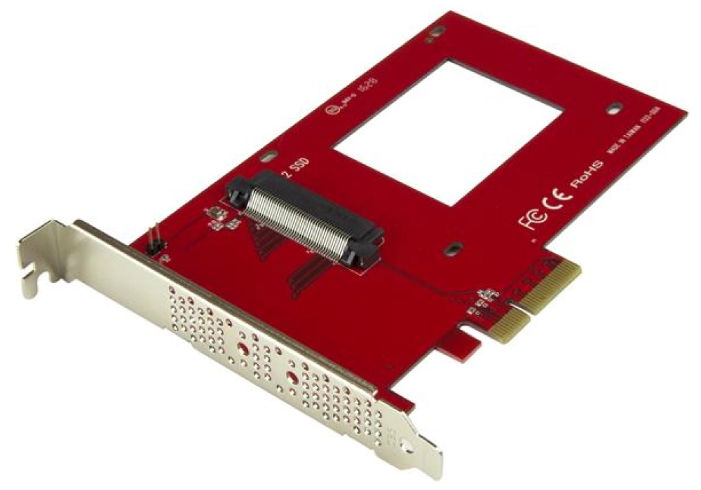 StarTech U.2 to PCIe Adapter for 2.5" U.2 NVMe SSD