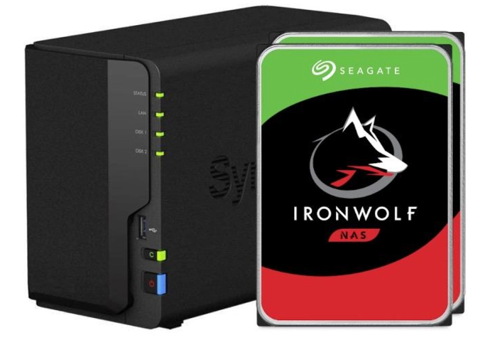 Synology DiskStation DS220+ - 2.0TB (Seagate Ironwolf)