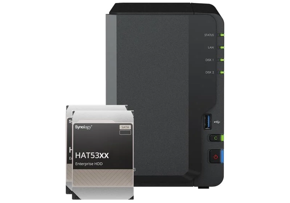 Synology DiskStation DS223 - Synology Enterprise HDD 16 TB