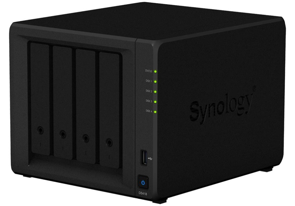 Synology DiskStation DS418 - 24.0 TB (WD Red plus)