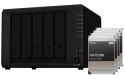 Synology NAS DiskStation DS1522+ 5-bay Synology Enterprise HDD 60 TB