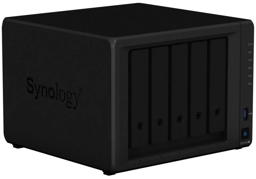 Synology NAS DiskStation DS1522+ 5-bay Synology Plus HDD 30 TB