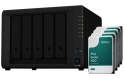 Synology NAS DiskStation DS1522+ 5-bay Synology Plus HDD 40 TB