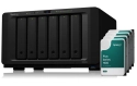 Synology NAS DiskStation DS1621+ 6-bay Synology Plus HDD 24 TB